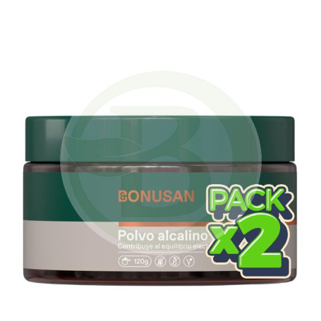 Pack 2x Polvo Alcalino 120Gr. Bonusan