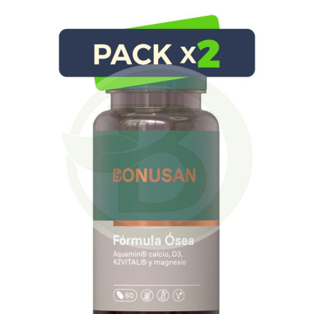 Pack 2x Fórmula Ósea 60 Comprimidos Bonusan