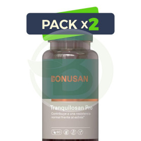 Pack 2x Tranquilosan 60 Cápsulas Bonusan