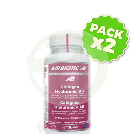 Pack 2x Colágeno Hidrolizado Complex 60 Cápsulas Airbiotic