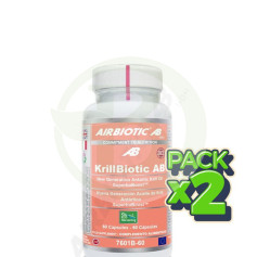 Pack 2x Krillbiotic 60 cápsulas airbióticas