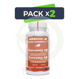 Pack 2x Cúrcuma AB Complex 10.000Mg. 30 Cápsulas Airbiotic