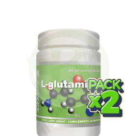 Pack 2x L-Glutamina Ab 300 Gr Airbiotc
