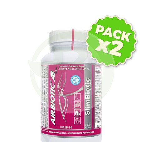 Pack 2x Slimbiotic Complex 60 Cápsulas Airbiotic