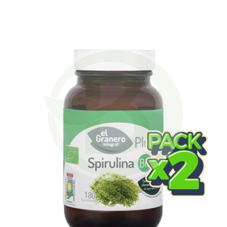 Pack 2x Spirulina BIO El Granero