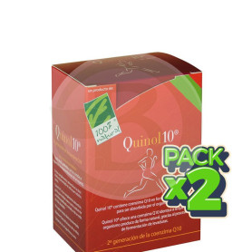 Pack 2x Quinol10 50Mg. 90 Cápsulas 100% Natural