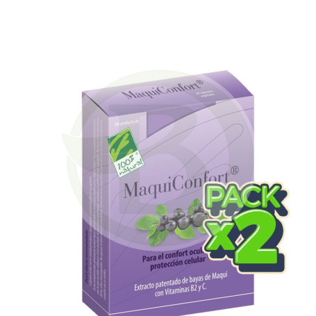 Pack 2x Maquiconfort 30 Cápsulas 100% Natural