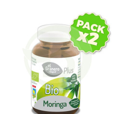 Pack 2x Moringa BIO 90 Cápsulas El Granero