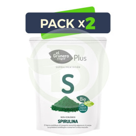 Pack 2x Spirulina Bio 200Gr. El Granero