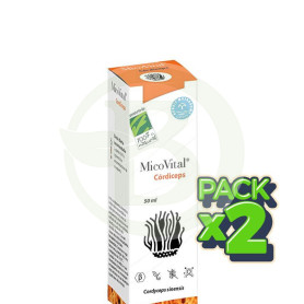 Pack 2x Micovital Córdiceps 50 Ml 100% Natural