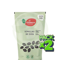 Pack 2x Sementes De Chia Bio 150Gr Granero