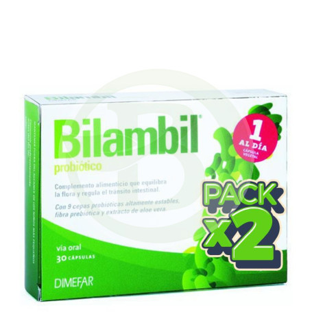 Pack 2x Bilambil 30 Cápsulas Dimefar
