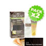 Pack 2x Tinte Nutricolor Delicato 2.9 Castaño Oscuro Chocolate 140Ml. Biokap