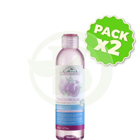 Pack 2x Tónico Micelar Pieles Mixtas 200Ml. Corpore Sano