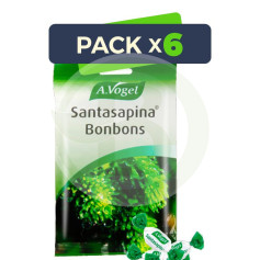 Pack 6x Rebuçados Santasapina Bonbons 100Gr. Bioforce