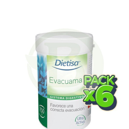 Pack 6x Evacumax 150Gr. Dietisa