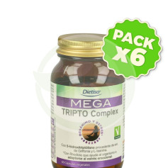 Pack 6x Mega Tripto Complex 60 Cápsulas Dietisa