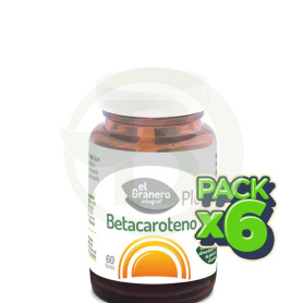 Pack 6x Beta Caroteno Plus El Granero