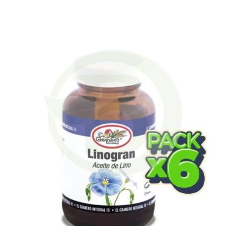 Pack 6x Linogran Plus 120 Perlas El Granero