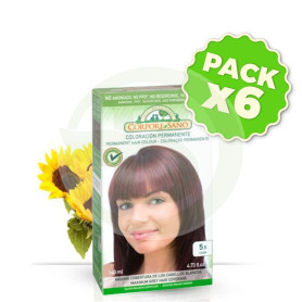 Pack 6x Tinte 5.5 Caoba 140Ml. Corpore Sano
