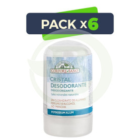 Pack 6x Desodorante Mineral 60Gr. Corpore Sano