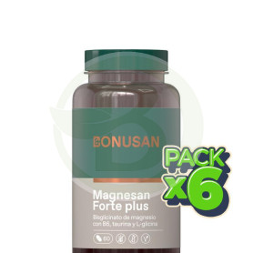 Pack 6x Magnesan Forte Plus 60 Tabletas Bonusan