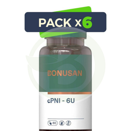 Pack 6x Cpni-6U 60 Capsulas Bonusan