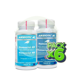 Pack 6x Homocist AB 60 cápsulas airiótico