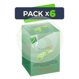Pack 6x Nutrimk7 60 Perlas 500Mg. 45Mcg. 100% Natural