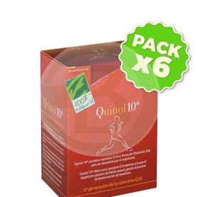 Pack 6x Quinol10 100Mg. 90 Cápsulas 100% Natural