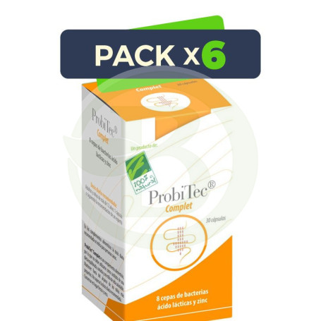 Pack 6x Probitec Compet 30 Cápsulas 100% Natural