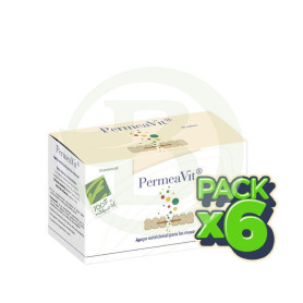 Pack 6x Permeavit 30 sobres Cienporcien Natural