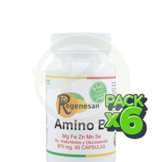 Pack 6x Cápsulas de Regenesan Amino B 50