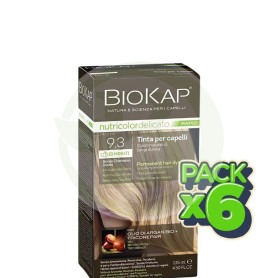 Pack 6x Rapid Delicato 9.3 Rubio Muy Claro Dorado 135Ml Biokap