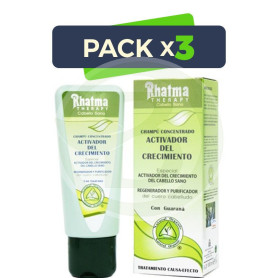 Pack 3x Champú Concetrado Activador de Crecimiento 100Ml. Rhatma