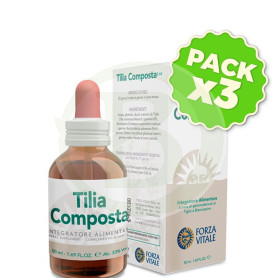 Pack 3x Tilia Composta 50Ml. Forza Vitale