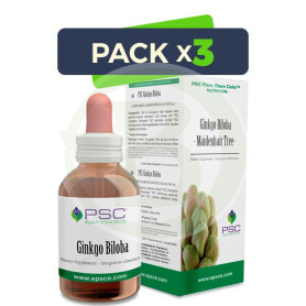 Pack 3x PSC Ginkgo Biloba 15Ml. Forza Vitale