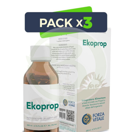 Pack 3x Ekoprop 200Ml. Forza Vitale