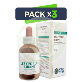 Pack 3x Les Cedrus Libani 50Ml. Forza Vitale