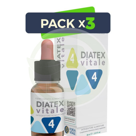 Pack 3x Diatex Vitale 4 30Ml. Forza Vitale