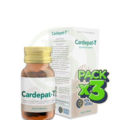 Pack 3x Carciofo Composto 25Gr. Forza Vitale