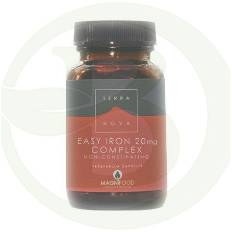 Bisglicinato de Ferro 20Mg. 50 Cápsulas Terranova