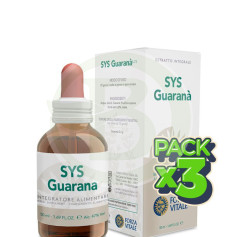 Pack 3x SYS Guaraná 50Ml. Forza Vitale