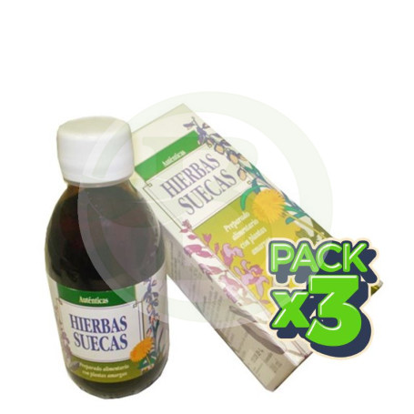 Pack 3x Hierbas Suecas 200Ml. Espadiet