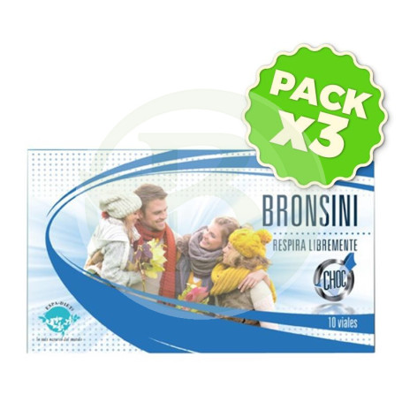 Pack 3x Bronsini 10 Viales Espadiet