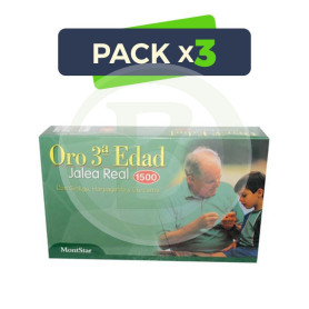 Pack 3x Jalea Tercera Edad Forte Montstar