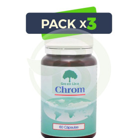 Pack 3x Chrom 60 Cápsulas Espadiet
