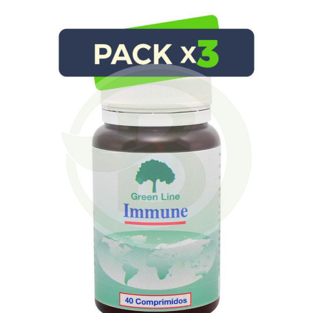 Pack 3x Immune 40 Comprimidos Espadiet