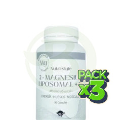 Pack 3x Magnésio 2 Lipossomal + B6 90Cápsulas Espadiet