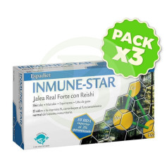 Pack 3x Gelatina Imune Star Forte 20 Frascos Espadiet